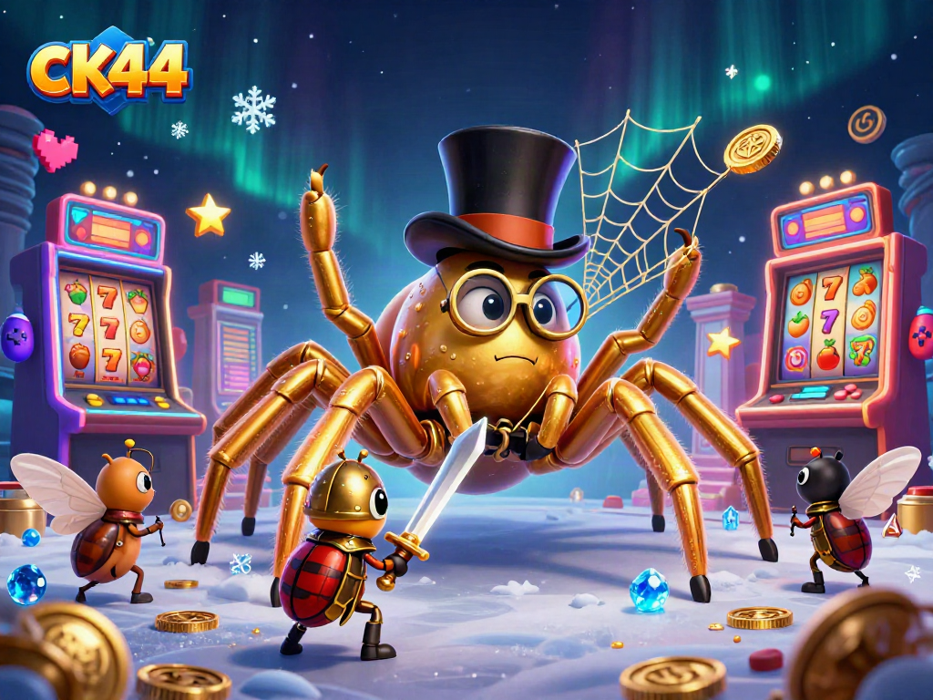 Engage with ck44 online gaming, where vibrant slot machines and whimsical characters create thrilling moments.