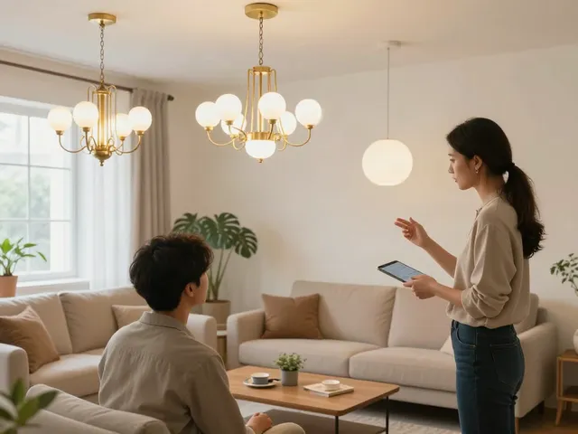 O selecție de lustre LED pentru decorul casei oferite de un furnizor local de încredere.