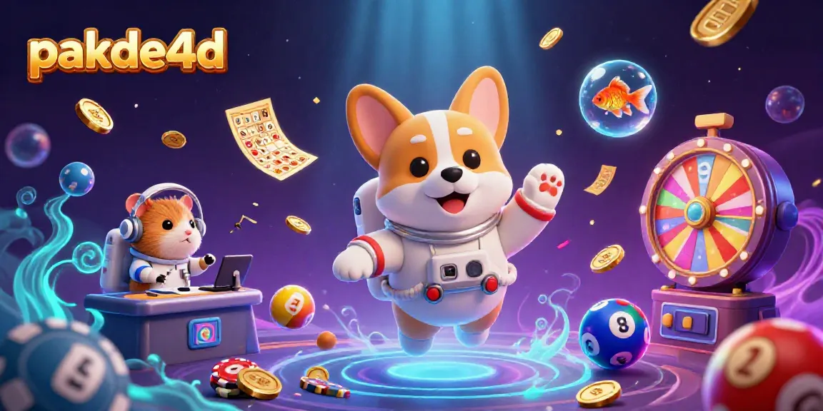 Menangkan permainan di PAKDE4D dengan lotere dan bingo yang penuh warna.