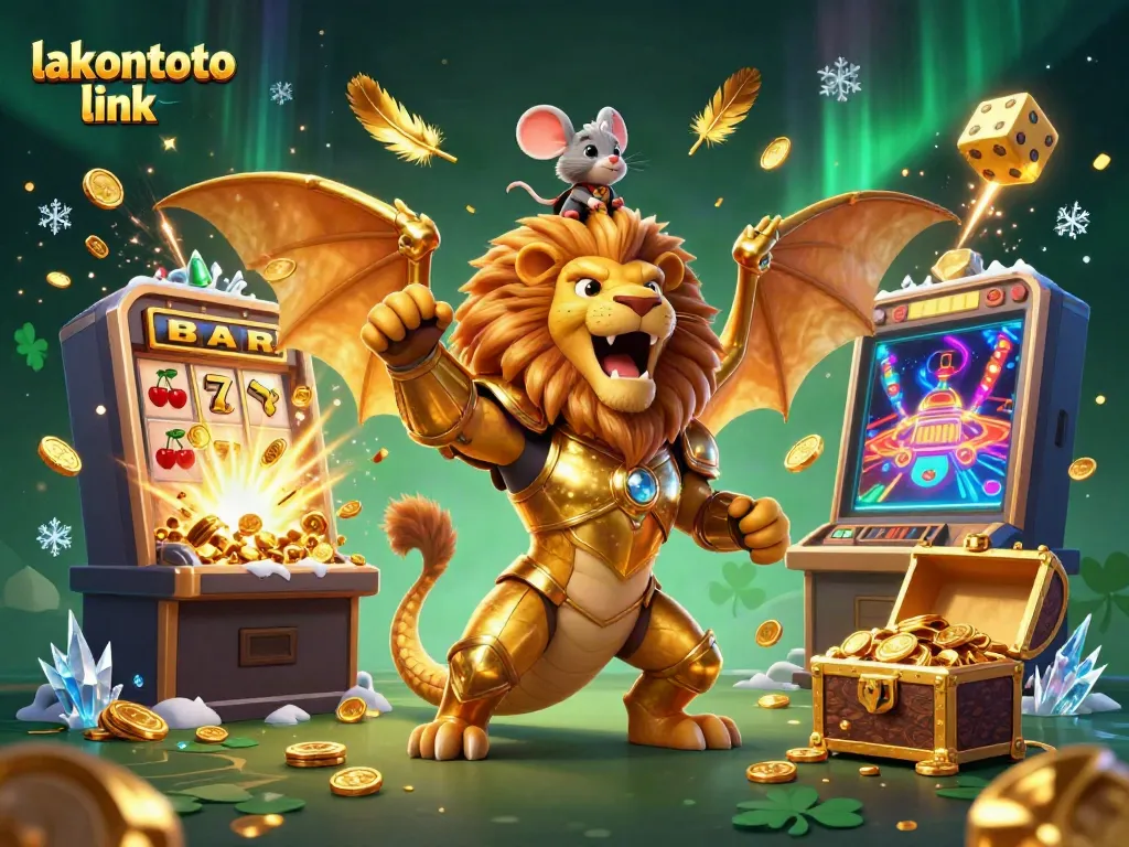 Menangkan jackpot di lakontoto link dengan ilustrasi kasino yang penuh warna.